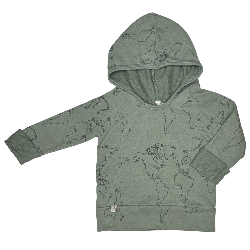Childhoods‎ Clothing Maps Beach Hoodie